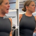 Fantasma nell'aereo, donna presa dal panico blocca il volo: «Quello non è reale». Fatta scendere e il video fa il giro del web