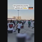 Arabia Saudita, tifosi esultano come Cristiano Ronaldo