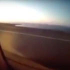 Creta, motore prende fuoco in fase di decollo: un passeggero riprende gli attimi di panico