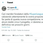 Il Lugano ci pensa: «Cari club fondatori, vi faremo sapere»