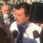 Scuola, Lega attacca Azzolina, blitz al ministero, Salvini: «Così si fal il male del Paese»