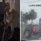 Belen, vacanze in Argentina ancora rovinate dal maltempo: «Continua a diluviare»