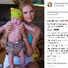 Chiara Ferragni, pioggia di insulti alla foto di Leo: «Hai fatto ustionare tuo figlio»