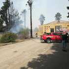 Incendio a Zollino, le fiamme minacciano il cimitero