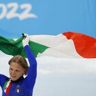 Arianna Fontana vince la medaglia d'oro nello short track alle Olimpiadi di Pechino