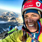 Tamara la Lady delle Montagne conclude sull'Ortles il tour delle vette più alte d'Italia