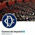 Camera live Twitter, Salvini in tribuna 