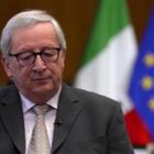 Juncker: «Dire che l'Italia è un rischio è esagerato»