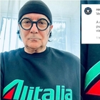 Alitalia, il triste addio di Renato Zero: «A questa Italia hanno tolto anche le ali»