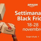 Amazon, settimana del Black Friday dal 18 al 28 