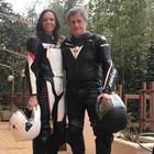 Alemanno, gita in moto con la nuova compagna e pubblica le foto su Facebook