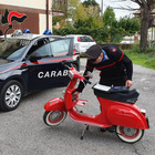 Vespa rubata a un adolescente ritrovata dai carabinieri dopo 28 anni