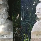 Ariosto, il busto rubato e sostituito. La sovrintendenza ammette: «Testa del poeta cambiata con un calco»