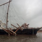 Maltempo, la 'Signora del vento' si schianta in porto a Gaeta: danni al più grande veliero dopo la Vespucci