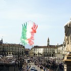 Torino, folla per le Frecce Tricolori