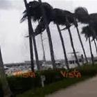 Tempesta su Miami semi-deserta Video