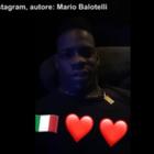 Mario Balotelli patriottico: «Chiunque ci venga o ci abiti deve amare e rispettare l'Italia»