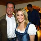 Arnold Schwarzenegger e la fidanzata Heather Milligan in vacanza in Austria (Olycom)