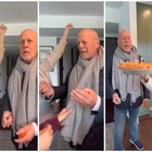 Bruce Willis, festa a casa