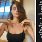 Gf Vip, Dayane Mello su Instagram contro Dana Saber: «Lasciatemi in pace»