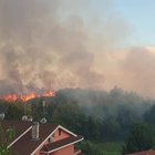 Roma, incendio in un bosco a Fidene: le fiamme vicine al Raccordo