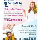 Fondazione Artemisia, prevenzione e salute per la Festa della Donna e del Papà