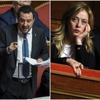 Salvini, lite con la Meloni: «Non ambisco alla destra radicale». E lei: «Stai con la Le Pen»