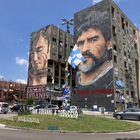 Maradona, è polemica sull'abbattimento del murales di Jorit a San Giovanni a Teduccio