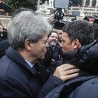 Roma, sfila il corteo antifascista: ci sono anche Gentiloni e Renzi