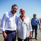 Arriva il leader della Lega Salvini