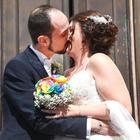 Sfollati da un mese, Andrea e Daniela oggi sposi. «La vita va avanti»