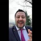 Governo, Salvini: «Volano schiaffoni tra Conte, Renzi e Zingaretti»
