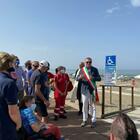 Paestum: inaugurata a Laura la «spiaggia senza barriere»