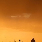 Cielo giallo su Roma