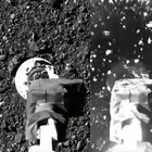 La sonda OSIRIS-REx tocca l'asteroide e preleva alcuni frammenti