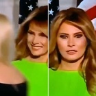 Melania Trump e la smorfia dopo aver sorriso a Ivanka: il video diventa virale