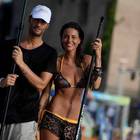 Filippo Bisciglia e Pamela Camassa, love & surf al Surf Expo - Santa Severa