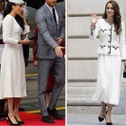 Kate Middleton ha copiato Meghan Markle? Il dettaglio (da oltre 700 euro) notato dai fan