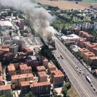 Due camion si incendiano a Borgo Panigale, A14 chiusa. Un autista muore carbonizzato  