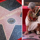 Luciano Pavarotti nella Walk of Fame di Los Angeles. La figlia commossa: «Provo un senso di vertigine»
