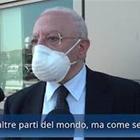 Mondragone, De Luca: «Lavoro rigoroso per isolare il virus»