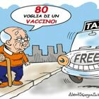 Roma, taxi gratis per over 80 che devono raggiungere i centri di vaccinazione