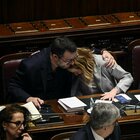 Salvini e l'abbraccio a Meloni