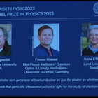 Il Nobel per la Fisica a Pierre Agostini, Ferenc Krausz e Anne L'Huillier