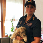 L'INTERVISTA Vigilessa adotta la cagnolina di tre mesi usata per chiedere l'elemosina sotto il sole: «Dovevo salvarla da morte certa»