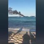 Saint Tropez, brucia lo yacht milionario dei vip