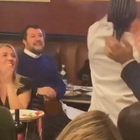 Berlusconi e Salvini e la cena nella pizzeria 