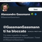 Rocco Tanica bloccato da Alessandro Gassman su Twitter: «Non è giusto, mi piace pure il tonno»