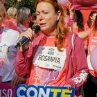 Alla Treviso in Rosa con il cartello elettorale. La candidata leghista veneziana Rosanna Conte scatena la bufera