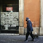 A Roma chiusi 11 mila negozi: l’anno più buio di commercio e turismo